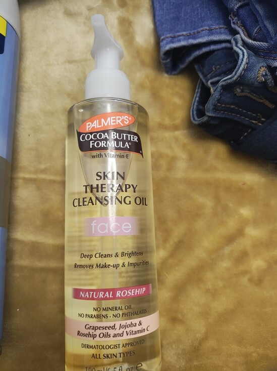 Other - Palmers Cocoa Butter Skin Therapy Cleansing Oil - Natural Rosehip (Clear/Golden)